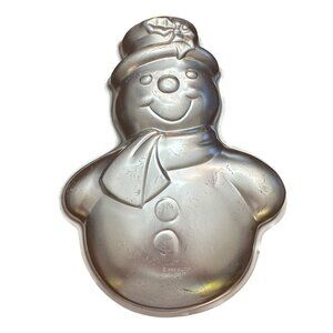 Wilton Cake Pan Merry Snowman Wilton Cake Pan 2105-803 Frosty 1989